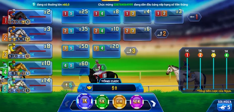 Đua Ngựa Tại iWin Club Bí Kíp Đọc Vị Phong Độ Chiến Kê Ẵm Trọn Tiền Thưởng