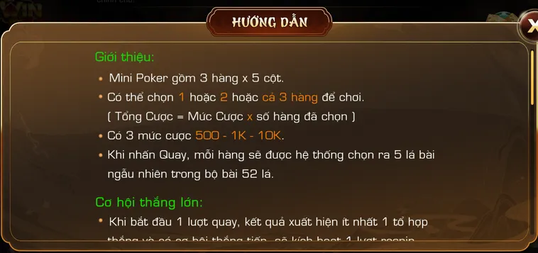 Đánh Giá Toàn Diện Sảnh Mini Poker Tại iWin Club Cho Người Mới Chơi
