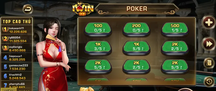 Poker Tại iWin Club Những Bí Quyết Thực Chiến Định Hình Đẳng Cấp Cao Thủ