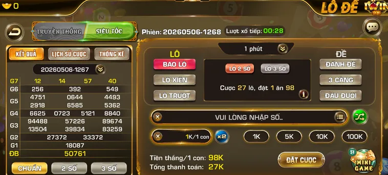 Lô Đề Siêu Tốc Tại iWin Club Bí Kíp Đổi Đời Thần Tốc Trong Vài Giây